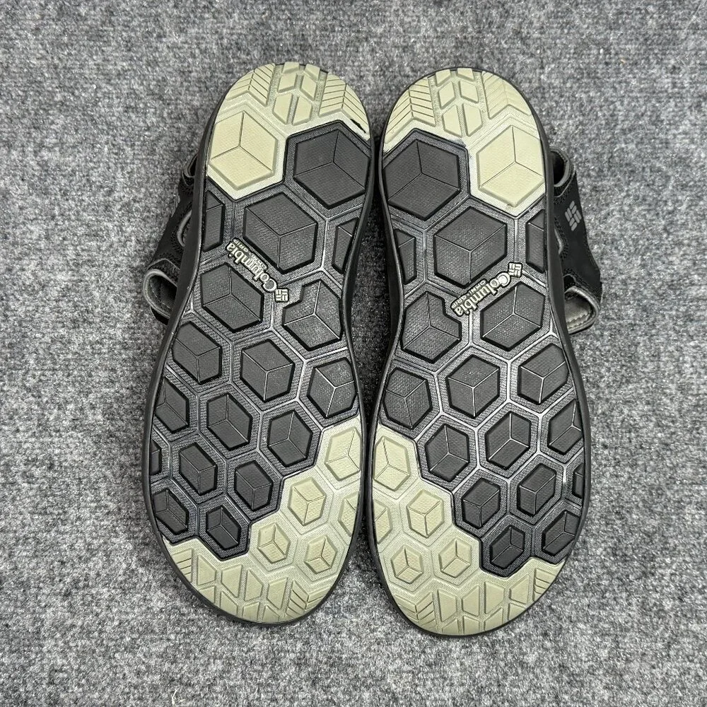 Columbia Riptide II Sandals Men Size 12 Black Athletic Outdoor Hiking Water Shoe